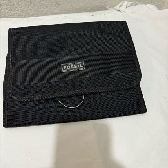 Fossil Toiletry  Accessory Bag Travel Black unisex - Picture 8 of 8